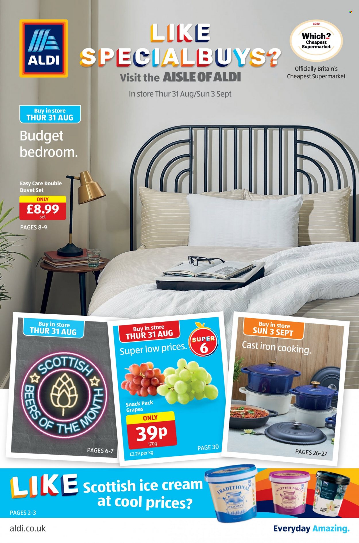 Aldi offer - 31/08/2023 - 03/09/2023. Page 1