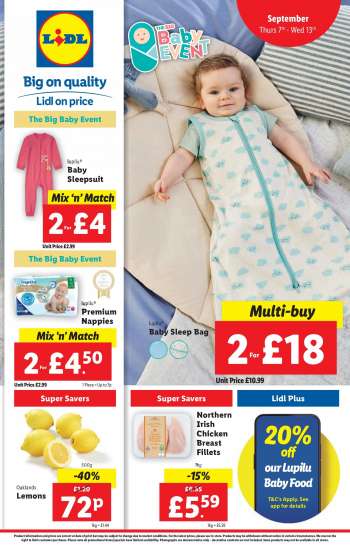 Lidl offer  - 07/09/2023 - 13/09/2023.