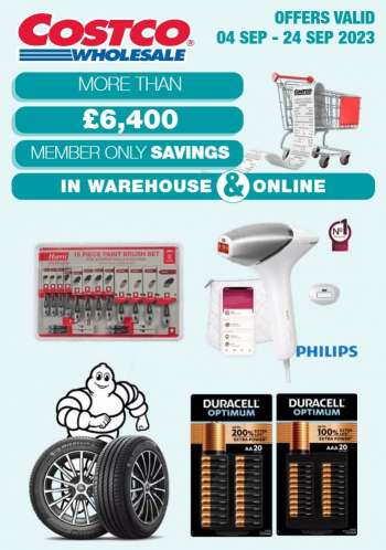 Costco offer  - 04/09/2023 - 24/09/2023.