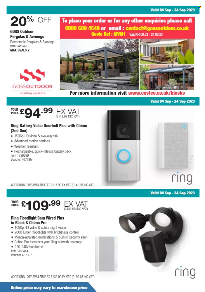 Costco offer - 04/09/2023 - 24/09/2023. Page 2