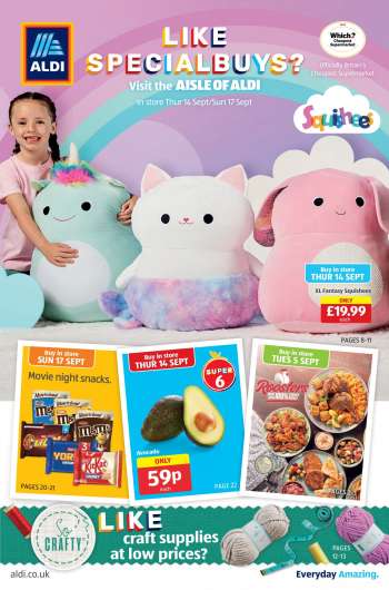 Aldi offer  - 14/09/2023 - 17/09/2023.