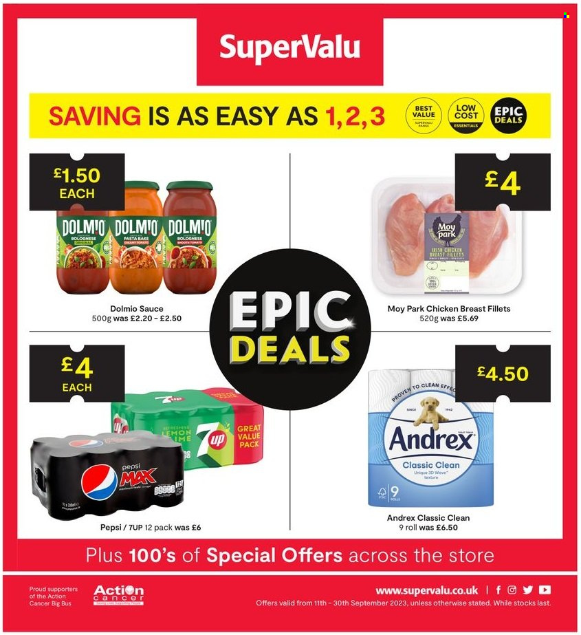 SuperValu offer - 11/09/2023 - 30/09/2023. Page 1