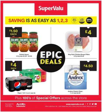 SuperValu offer  - 11/09/2023 - 30/09/2023.