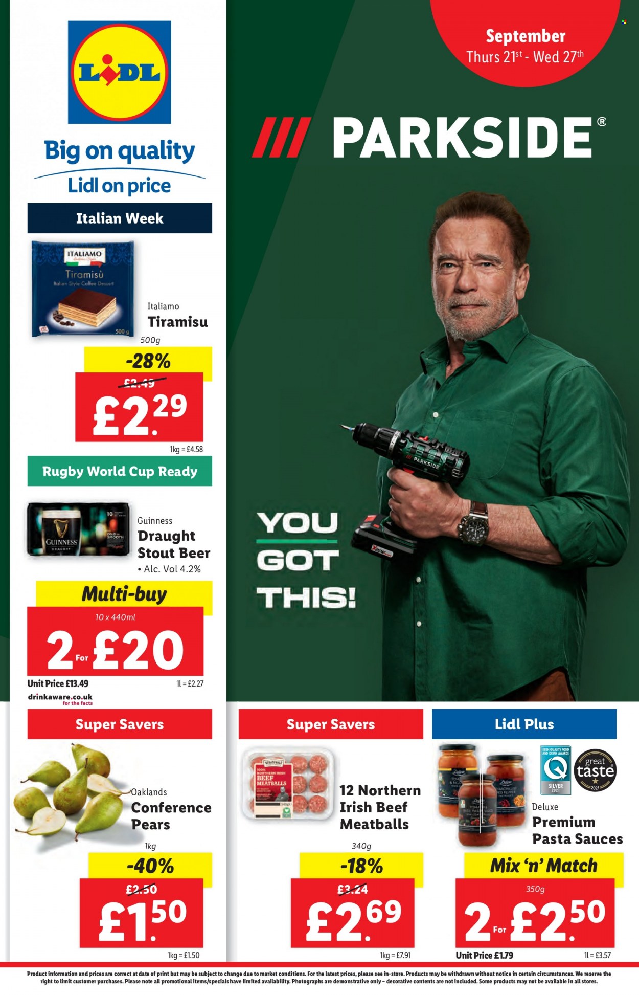 Lidl offer - 21/09/2023 - 27/09/2023. Page 1