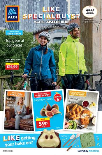 Aldi offer  - 21/09/2023 - 24/09/2023.