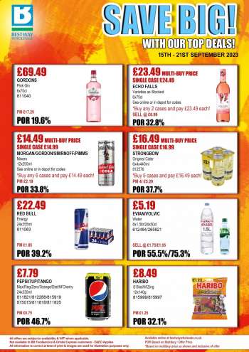 Bestway offer  - 15/09/2023 - 21/09/2023.