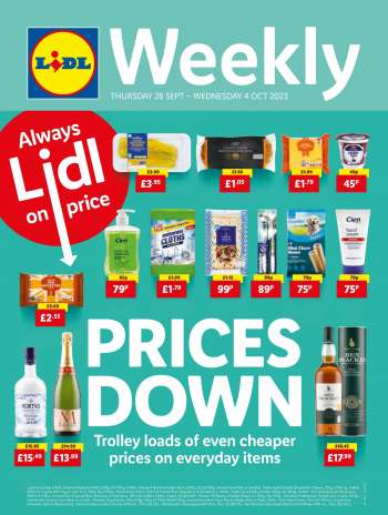 Lidl offer  - 28/09/2023 - 04/10/2023.