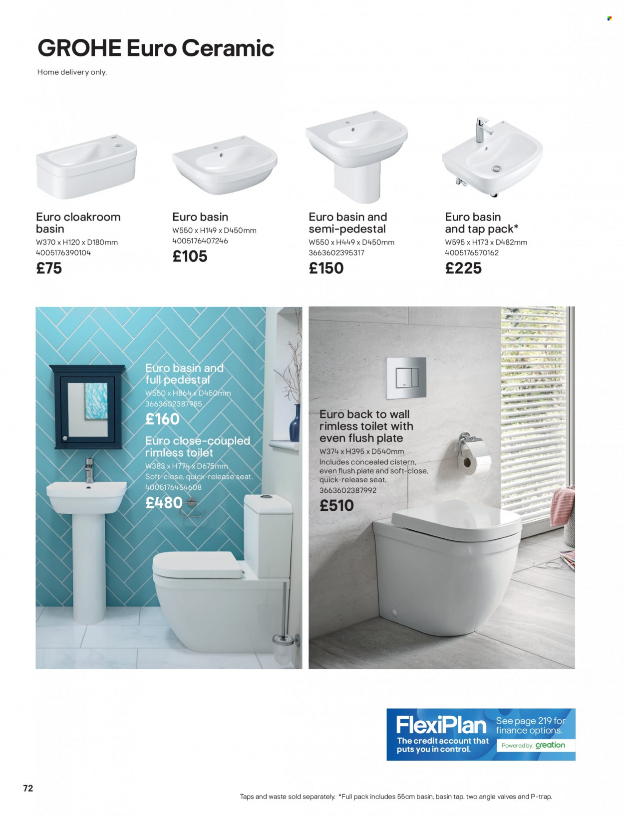 B&Q offer. Page 72