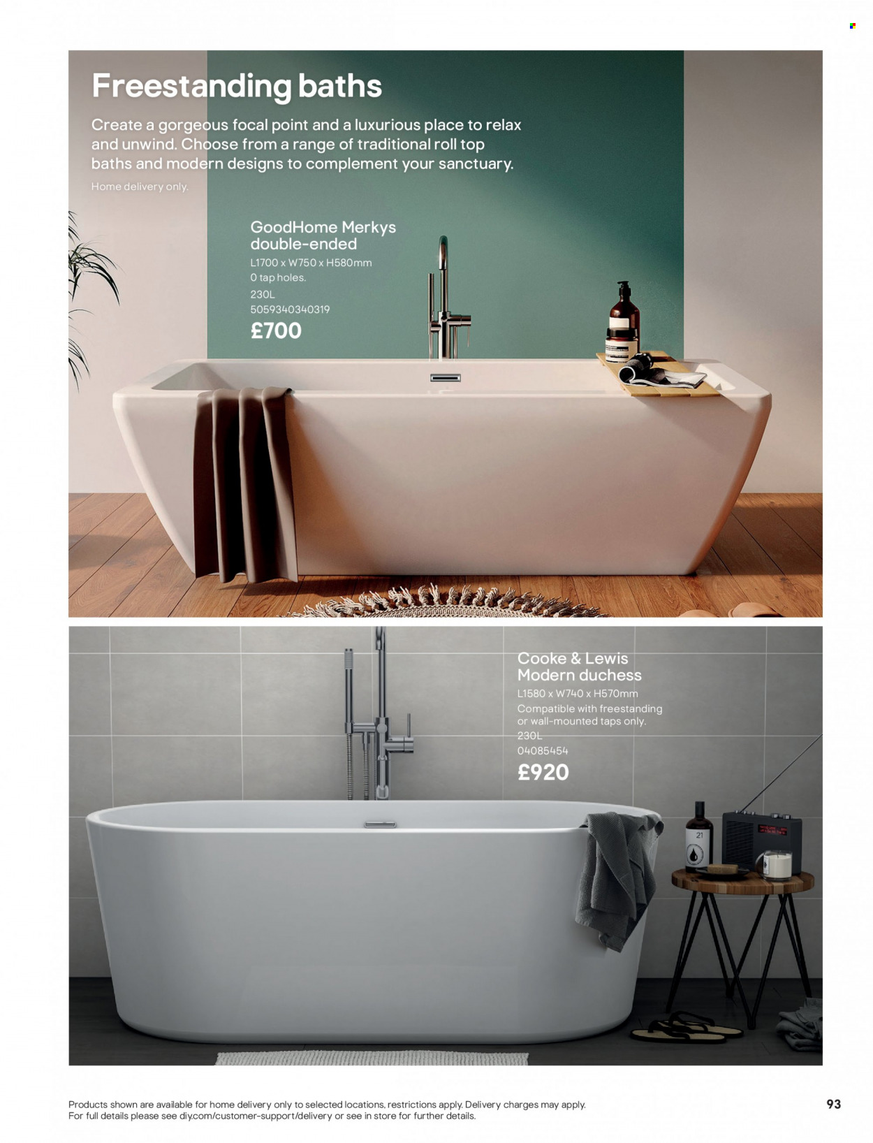 B&Q offer. Page 93