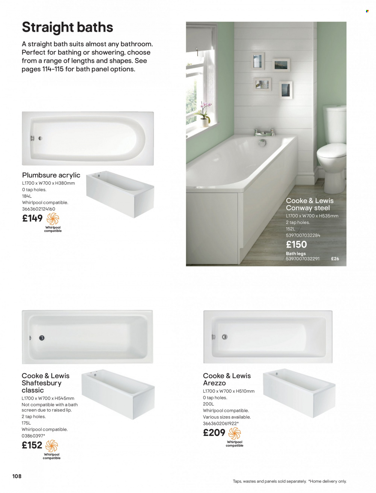 B&Q offer. Page 108