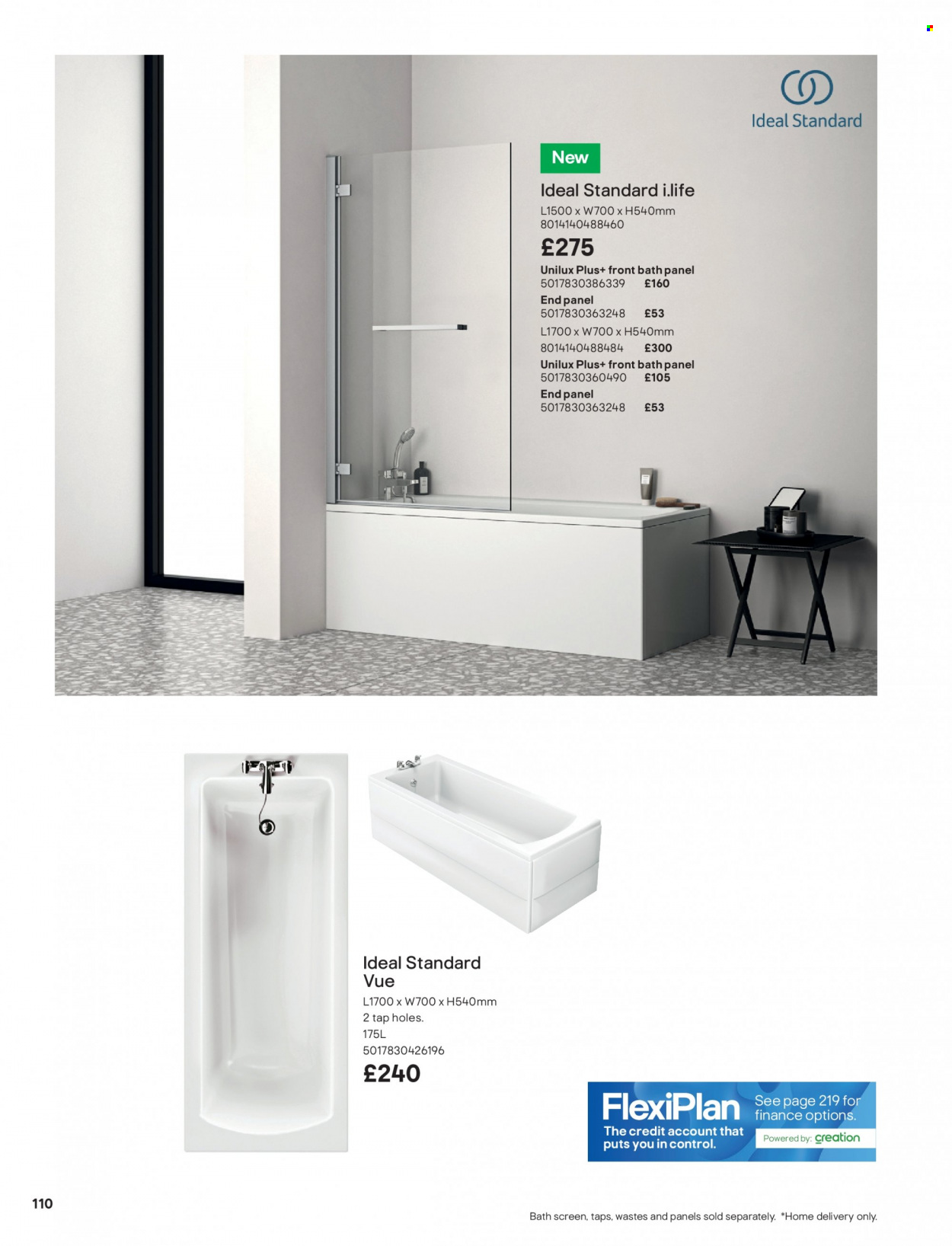 B&Q offer. Page 110