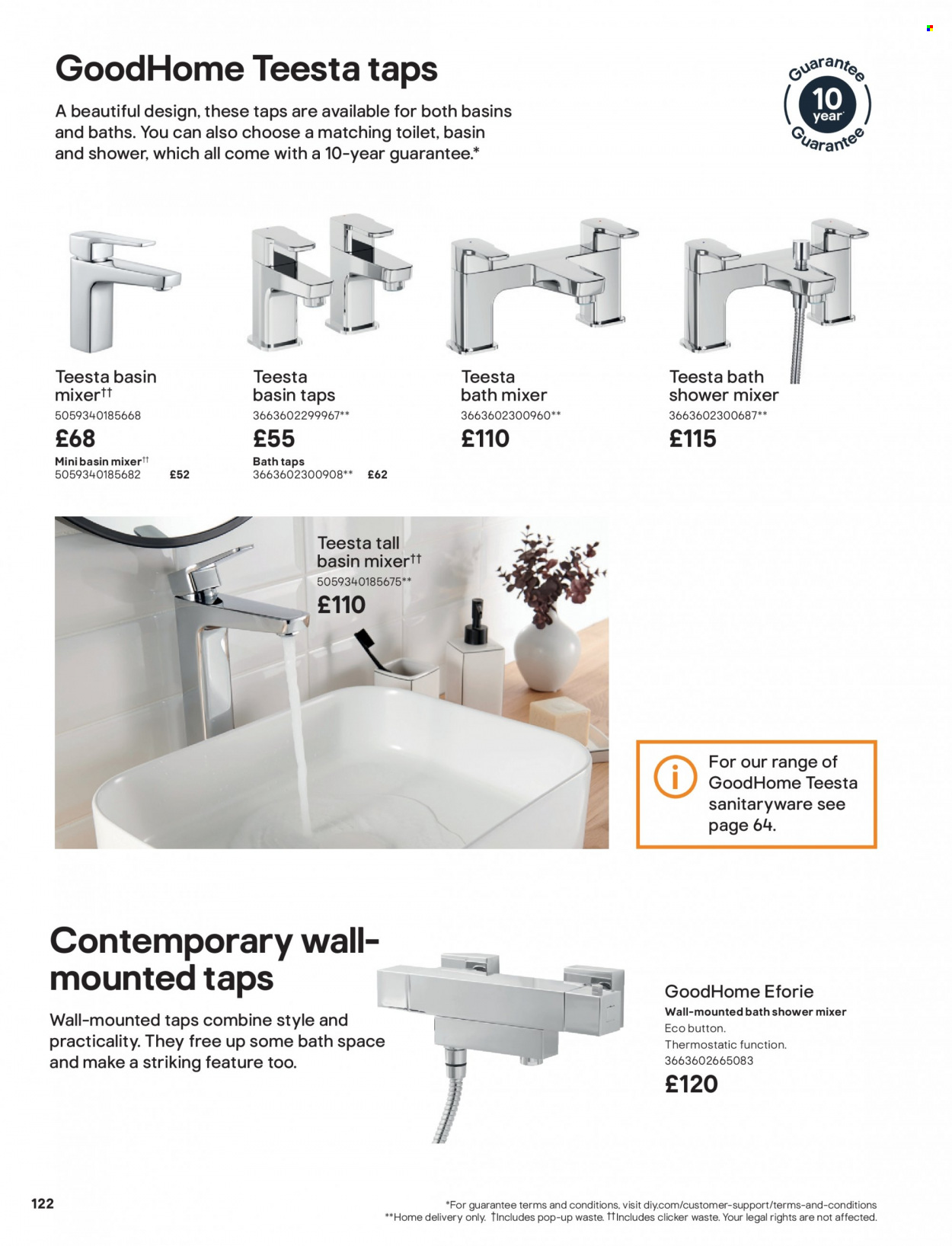 B&Q offer. Page 122
