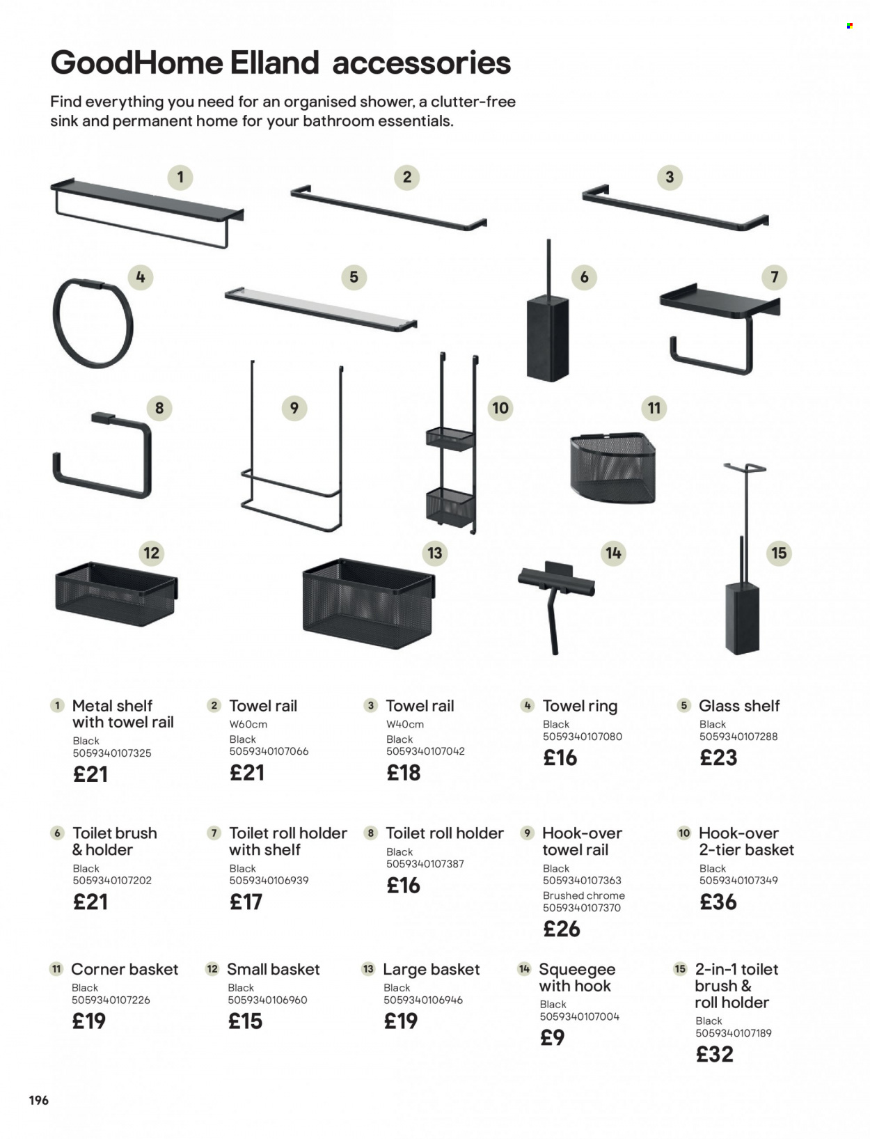 B&Q offer. Page 196