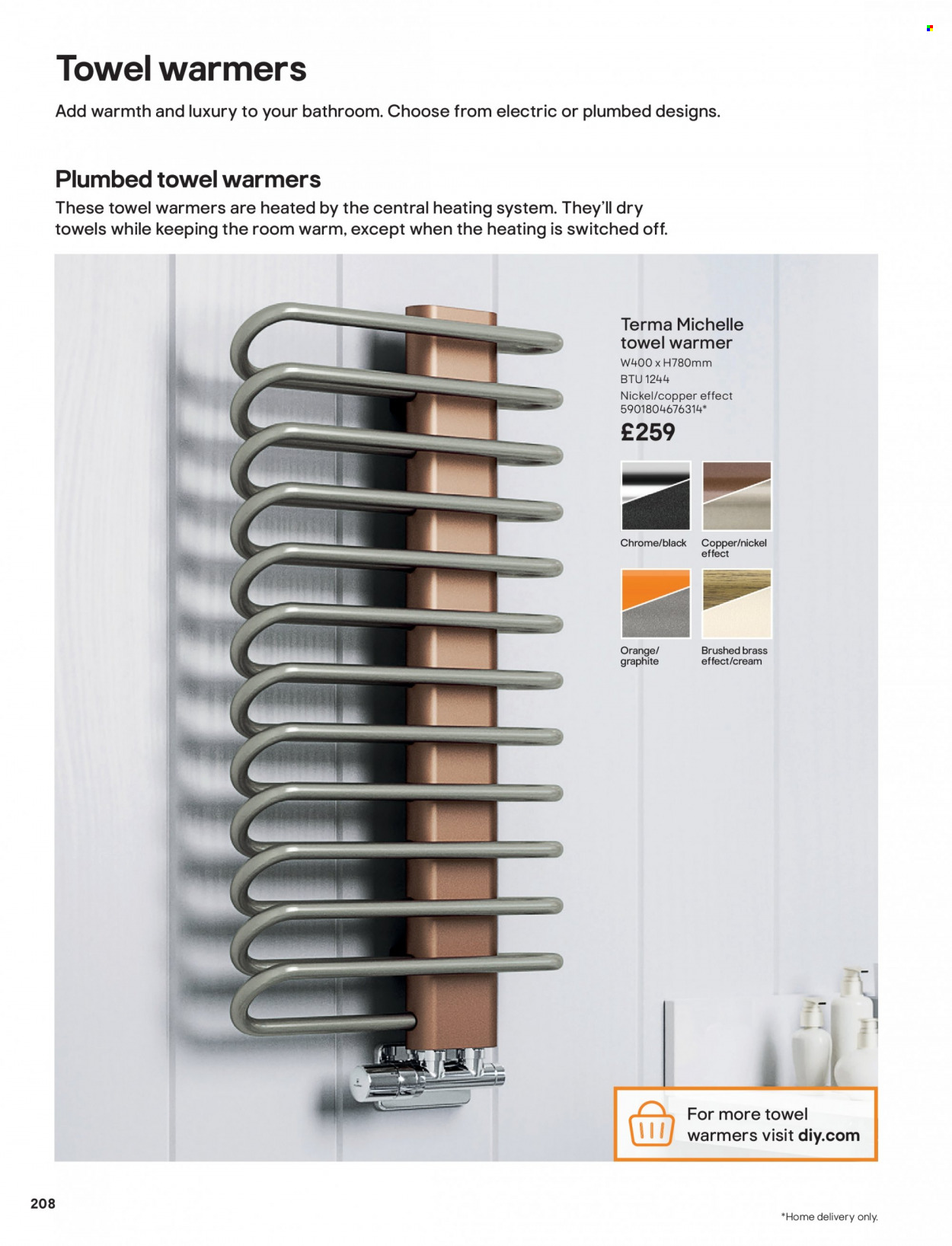 B&Q offer. Page 208