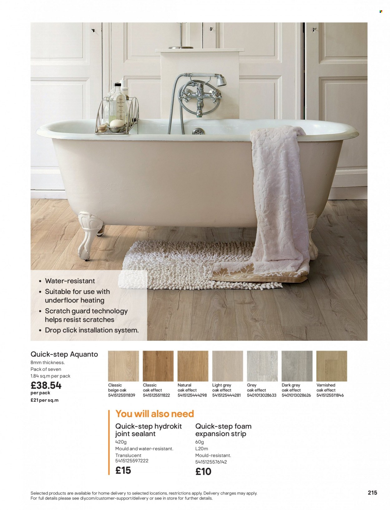 B&Q offer. Page 215