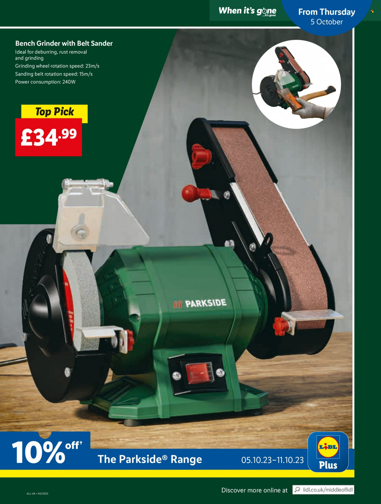 Lidl offer - 05/10/2023 - 11/10/2023. Page 27