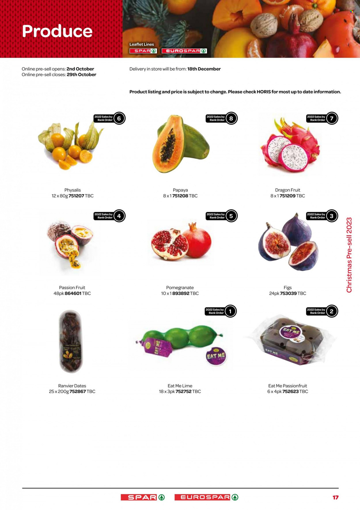 SPAR offer - 02/10/2023 - 29/10/2023. Page 17