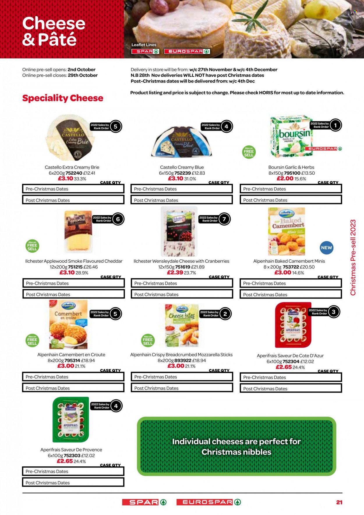 SPAR offer - 02/10/2023 - 29/10/2023. Page 21