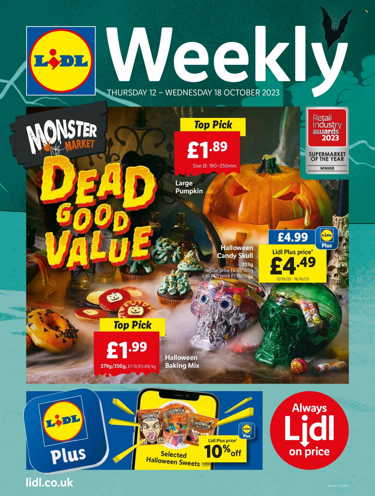 Lidl offer - 12/10/2023 - 18/10/2023. Page 1