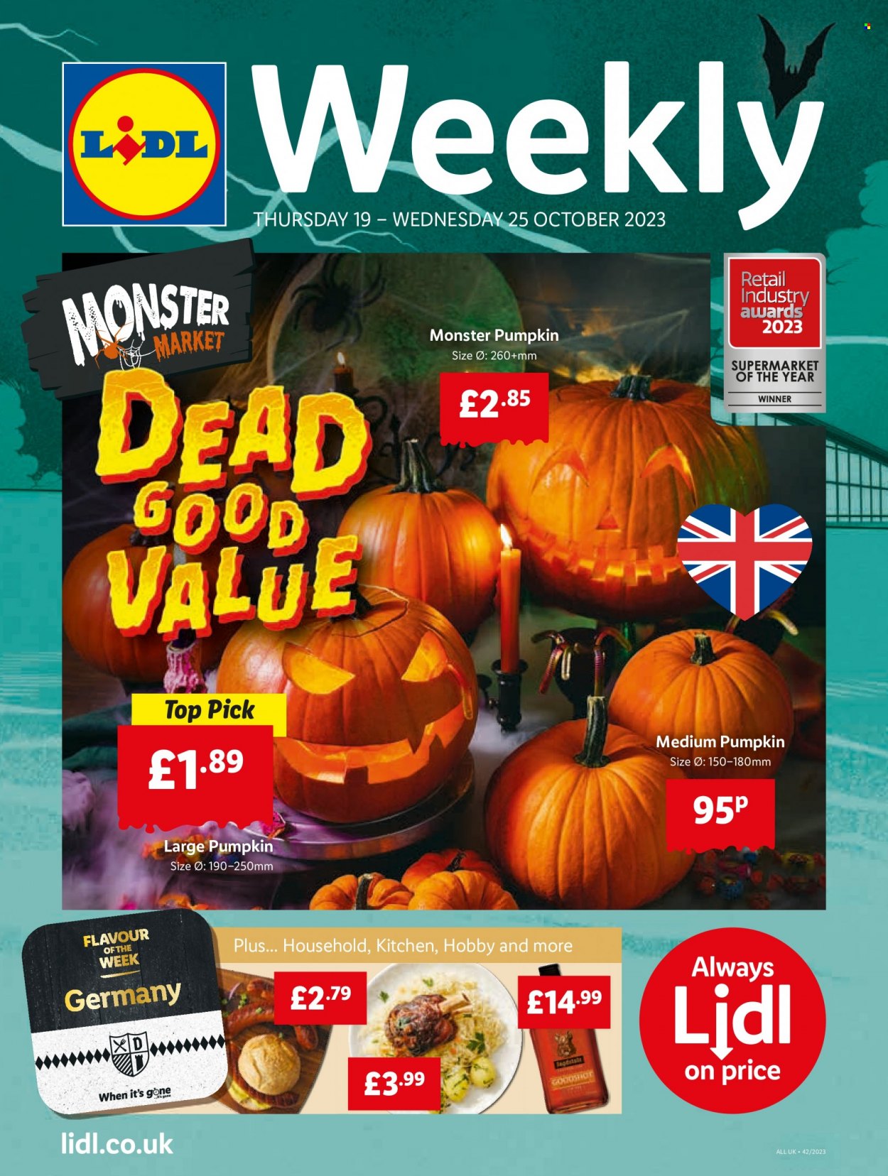 Lidl offer - 19/10/2023 - 25/10/2023. Page 1