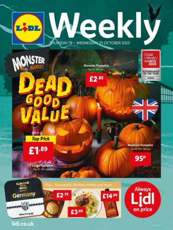 Lidl offer  - 19/10/2023 - 25/10/2023.