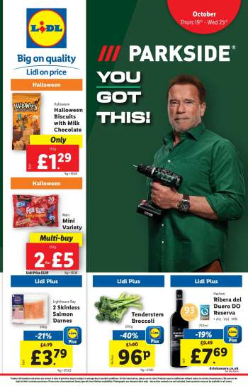 Lidl offer  - 19/10/2023 - 25/10/2023.