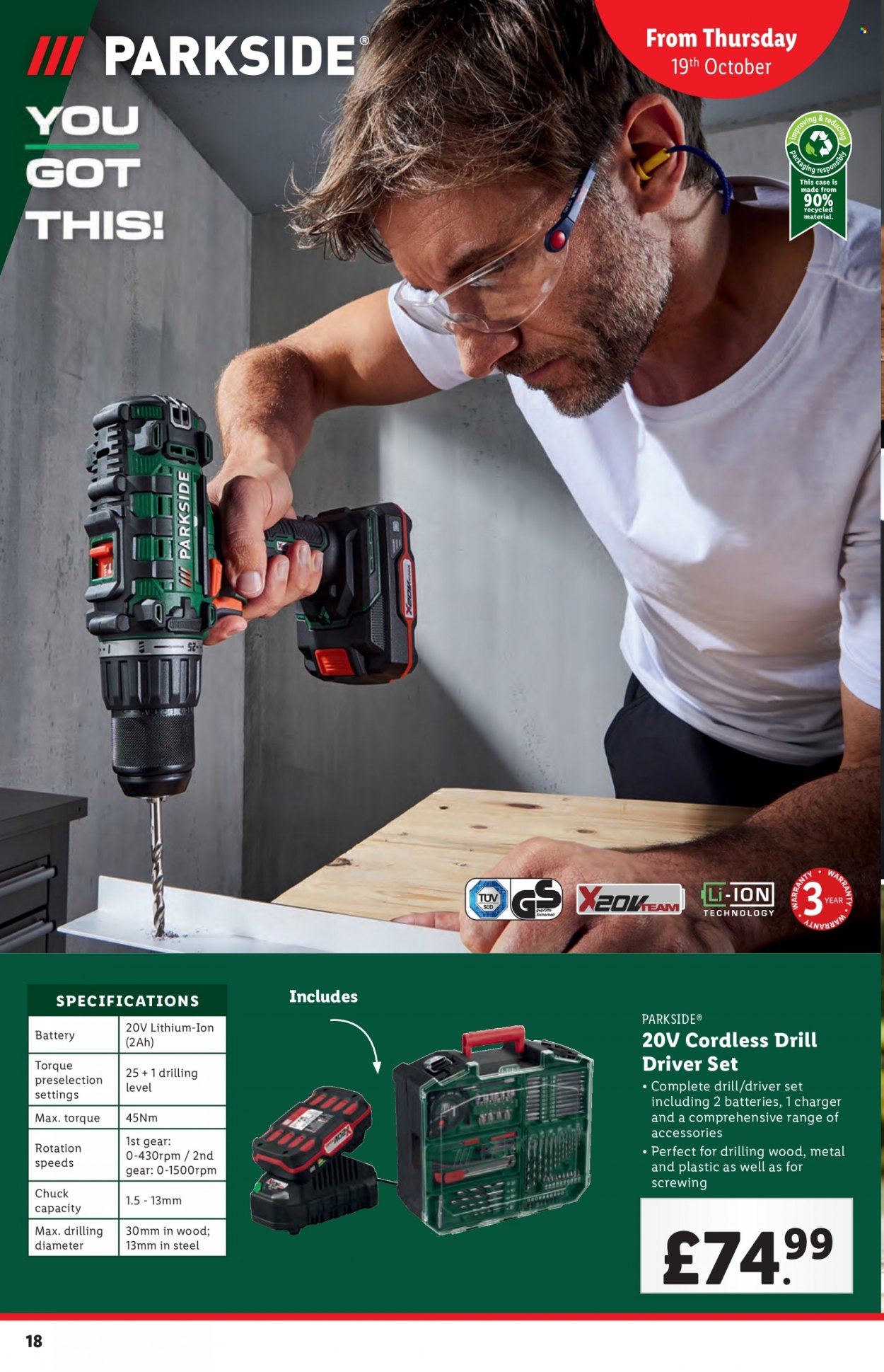 Lidl offer - 19/10/2023 - 25/10/2023. Page 19