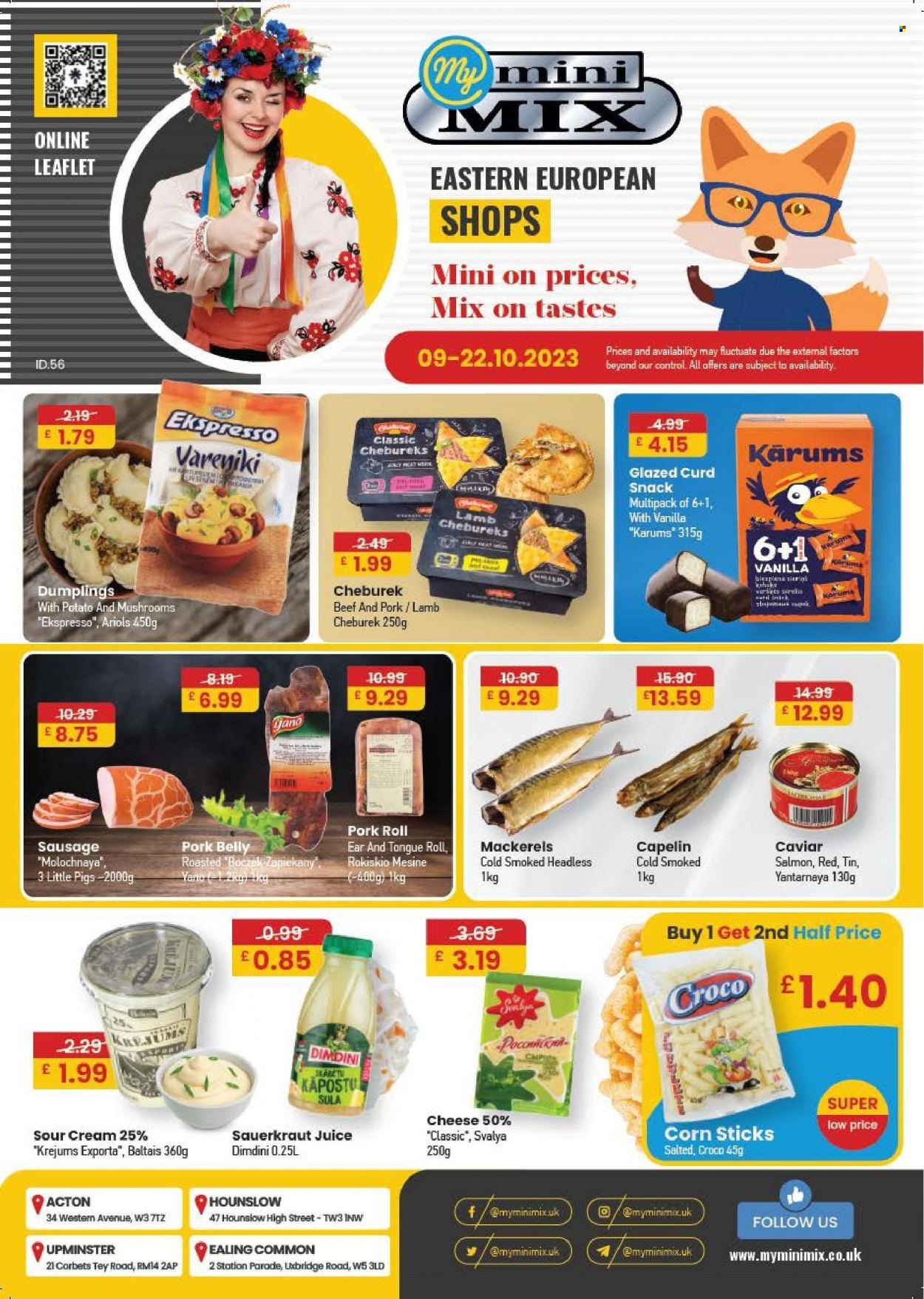 MyMINIMIX offer - 09/10/2023 - 22/10/2023. Page 1