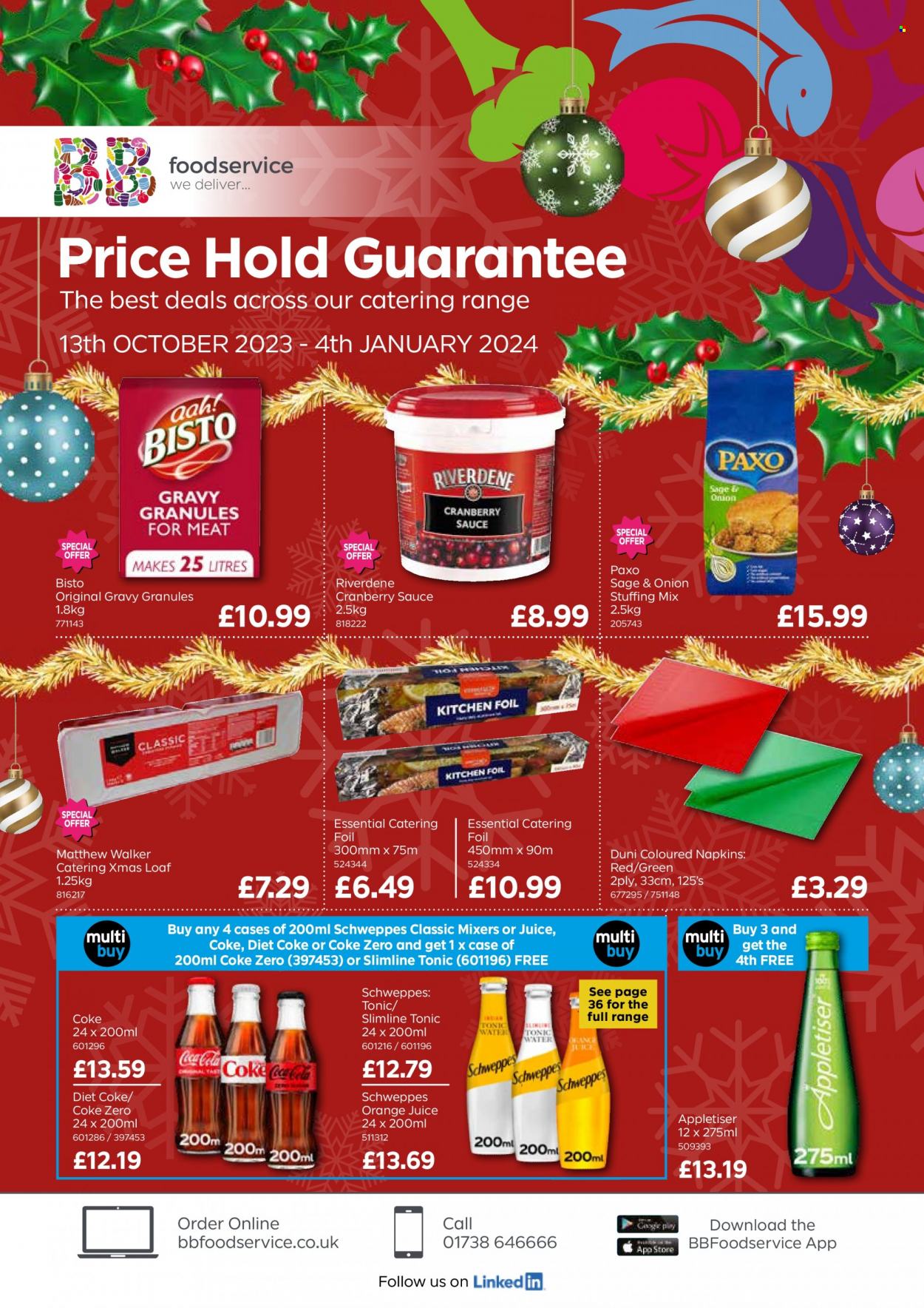 Bestway offer - 13/10/2023 - 04/01/2024. Page 1