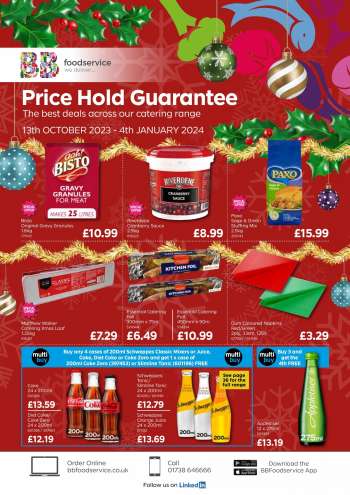 Bestway offer  - 13/10/2023 - 04/01/2024.
