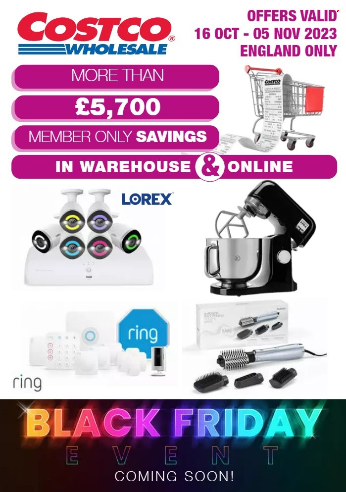 Costco offer - 16/10/2023 - 05/11/2023. Page 1