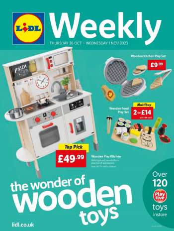Lidl offer  - 26/10/2023 - 01/11/2023.