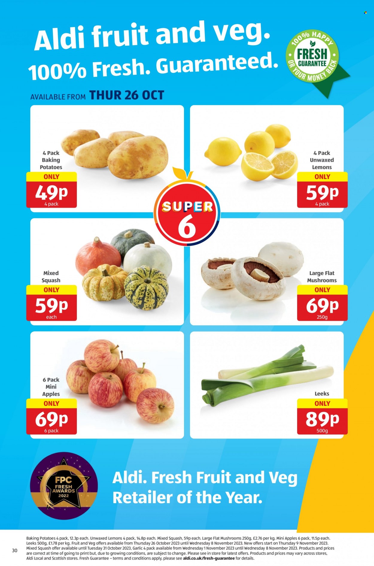 Aldi offer - 26/10/2023 - 29/10/2023. Page 30