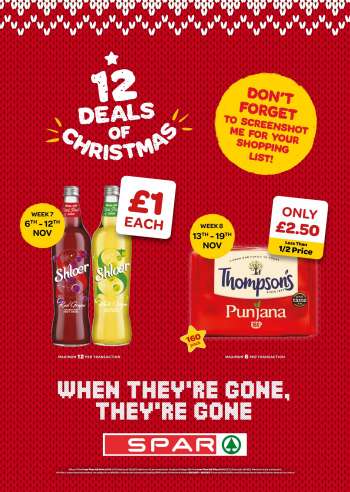 SPAR offer  - 06/11/2023 - 19/11/2023.