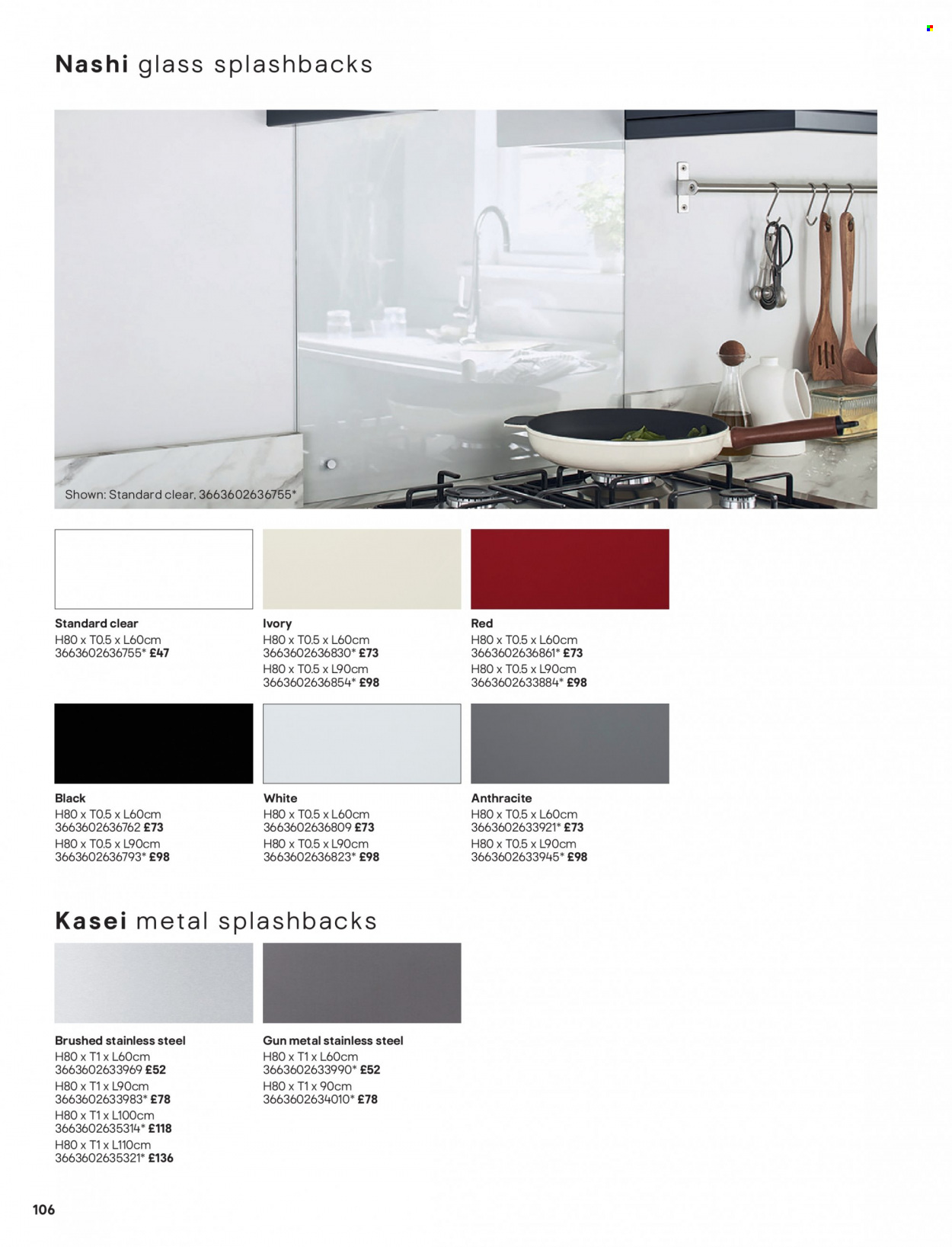 B&Q offer. Page 106