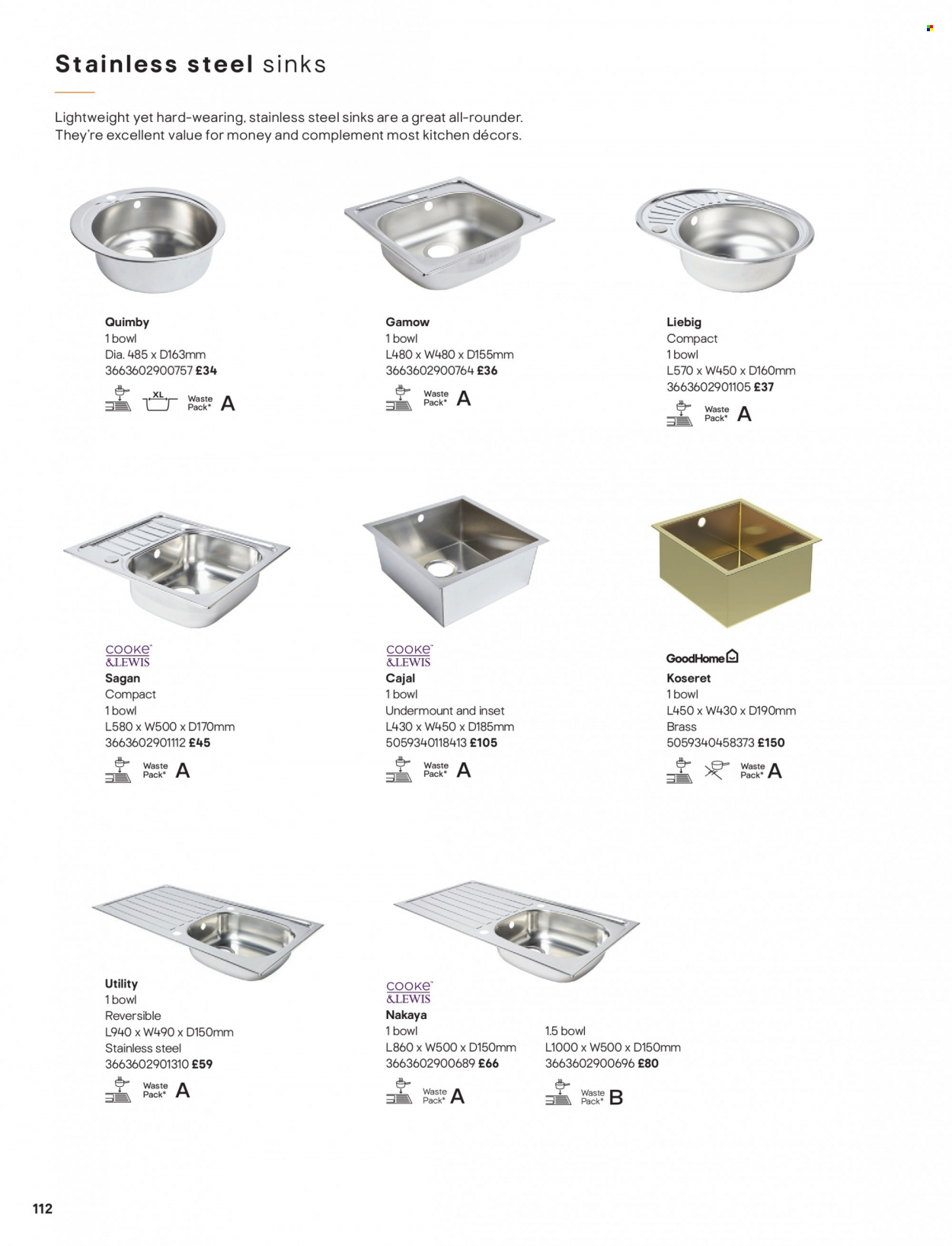 B&Q offer. Page 112