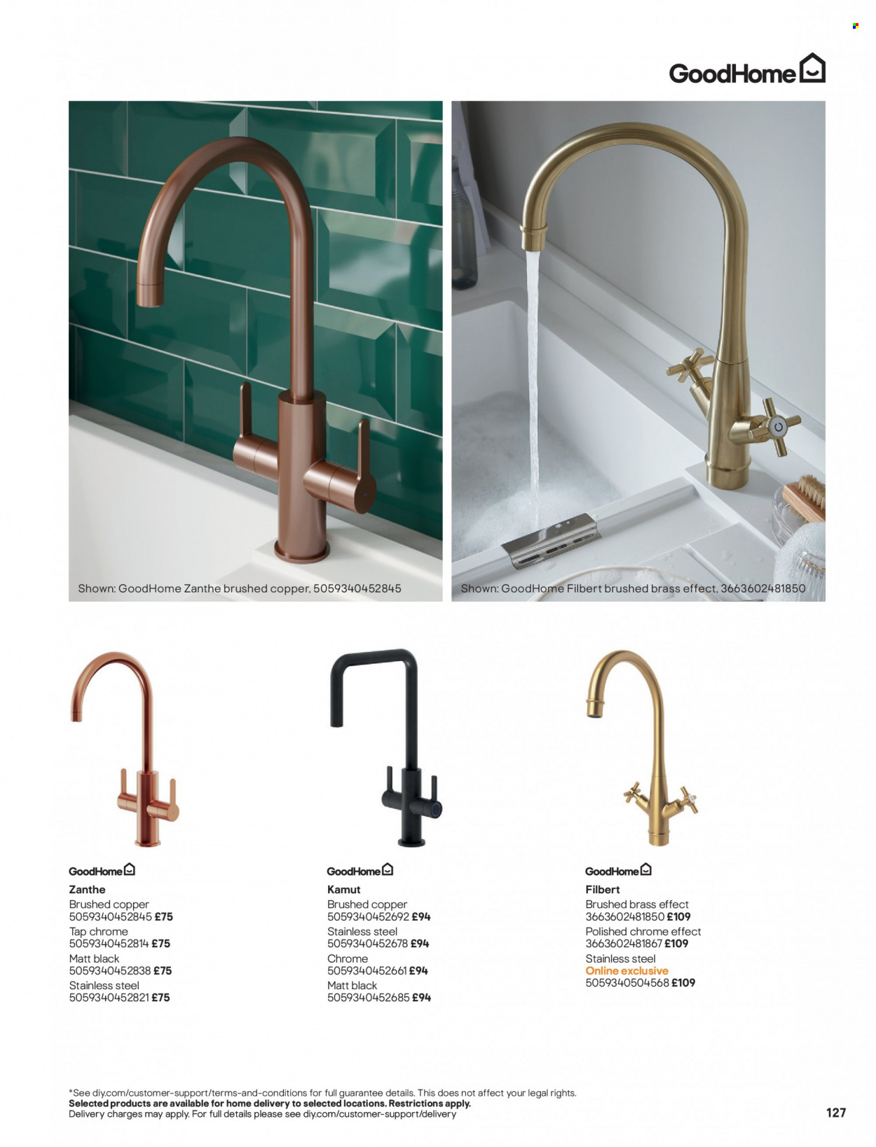 B&Q offer. Page 127