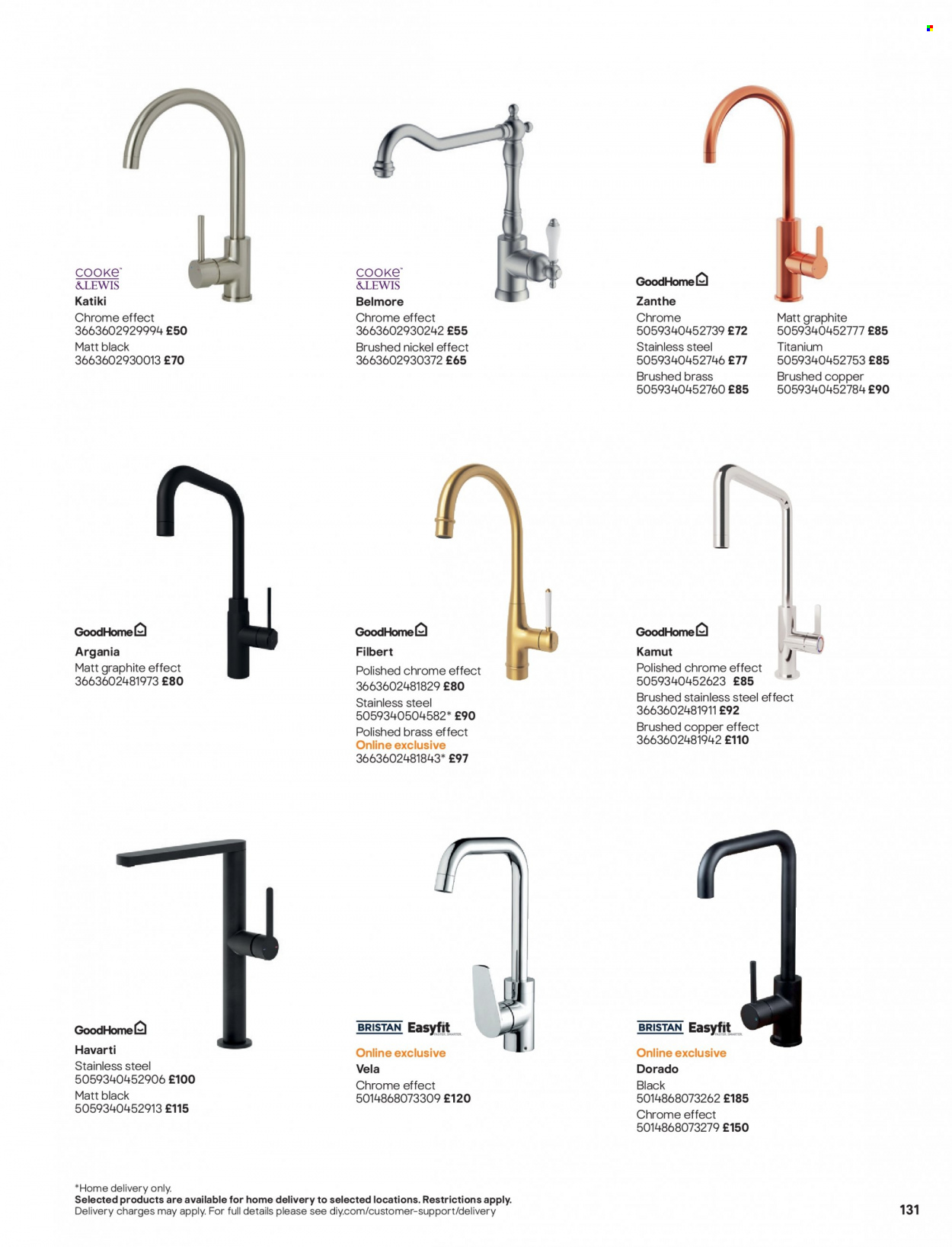 B&Q offer. Page 131