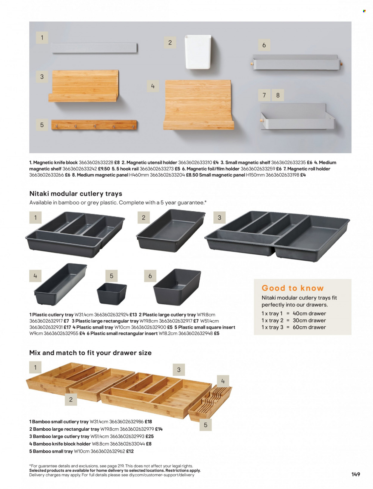 B&Q offer. Page 149