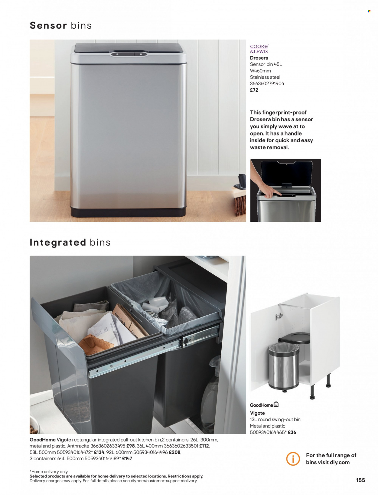 B&Q offer. Page 155