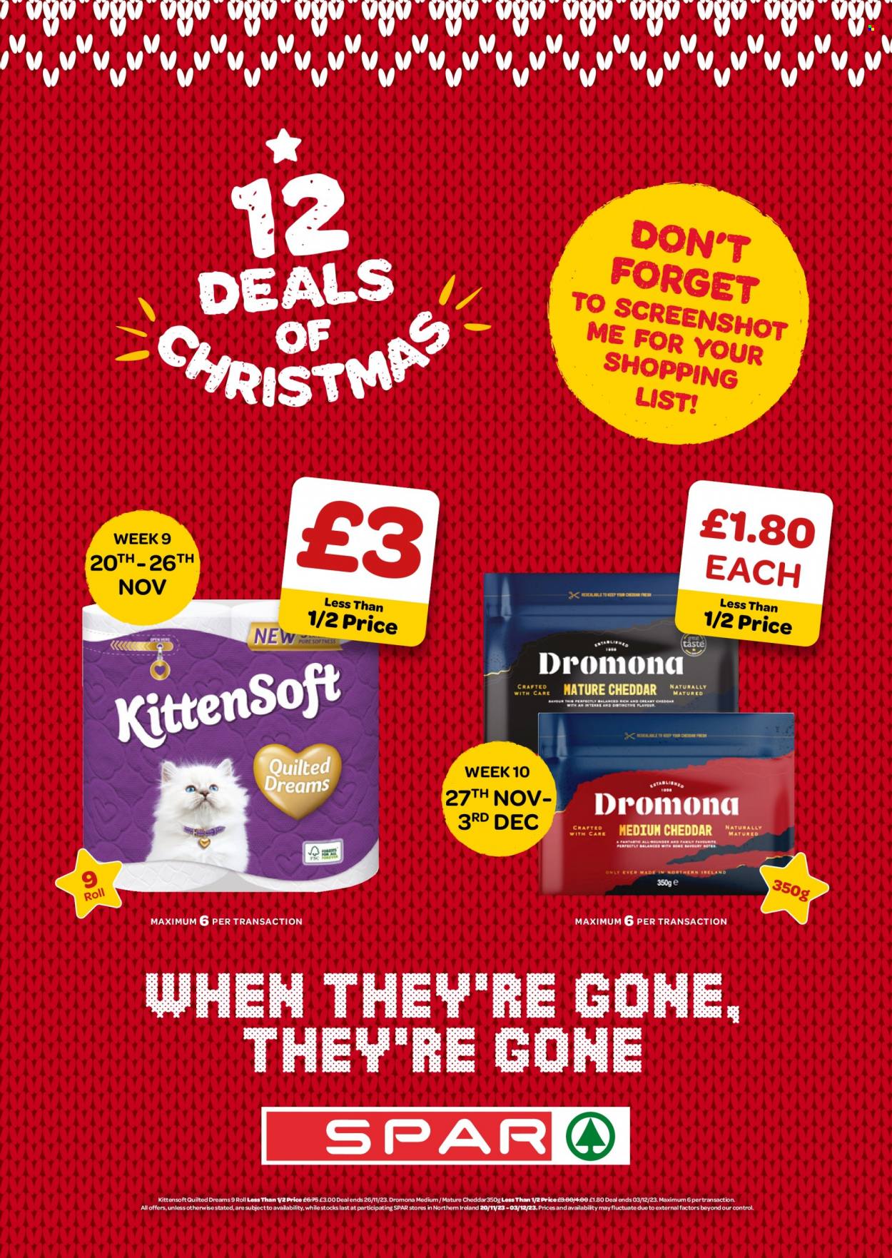 SPAR offer - 20/11/2023 - 03/12/2023. Page 1