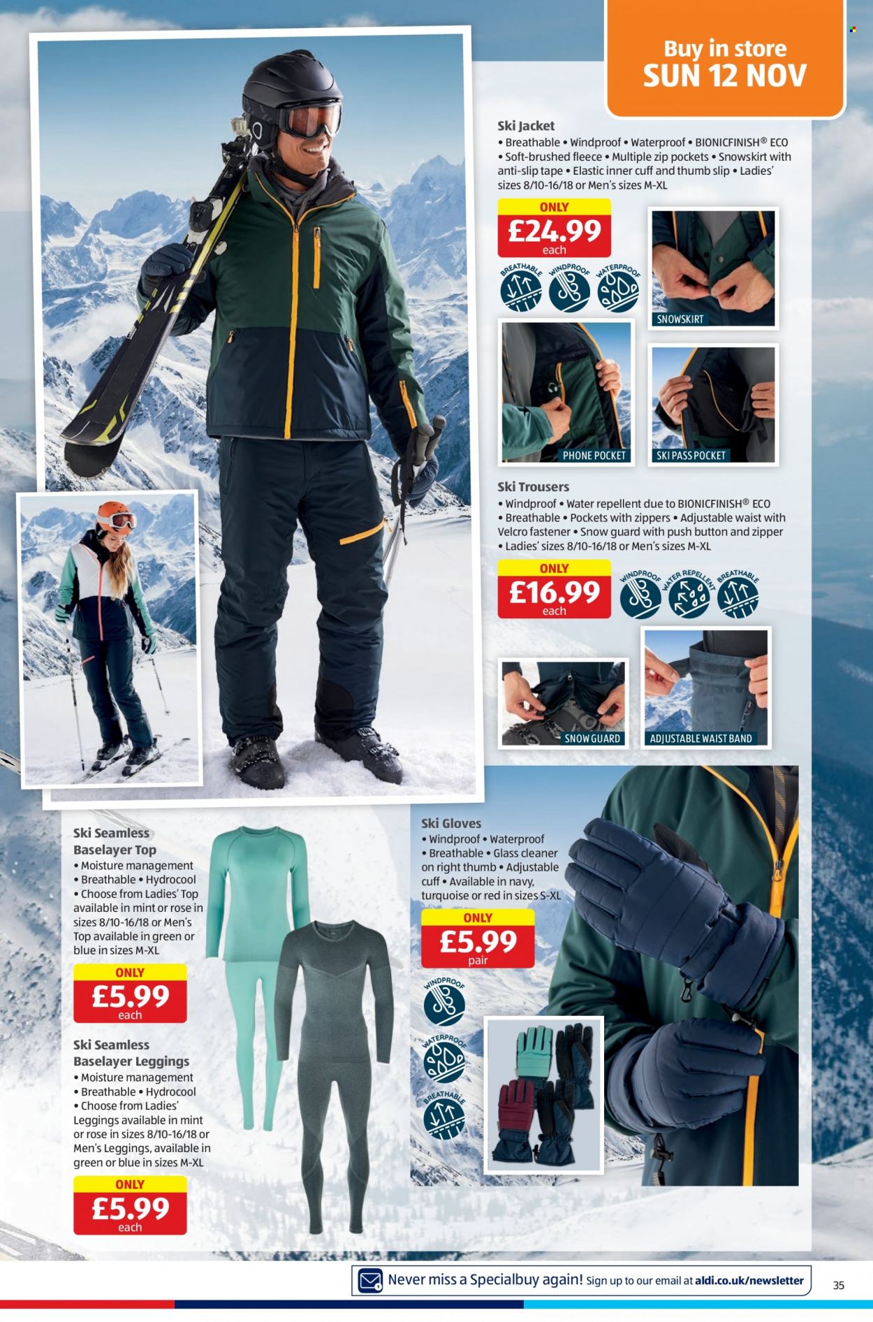Aldi offer - 09/11/2023 - 12/11/2023. Page 35