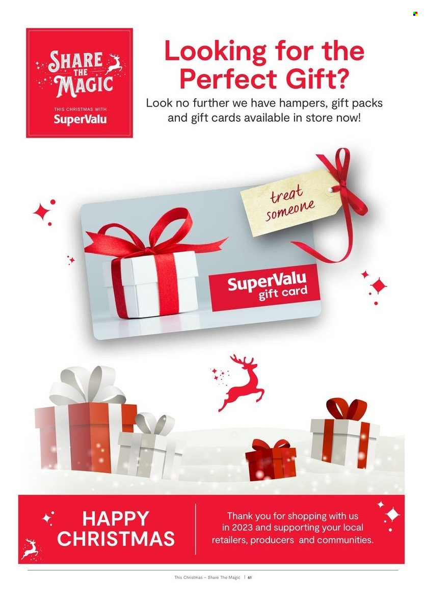 SuperValu offer - 03/12/2023 - 30/12/2023. Page 61