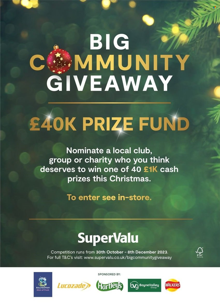 SuperValu offer - 03/12/2023 - 30/12/2023. Page 72