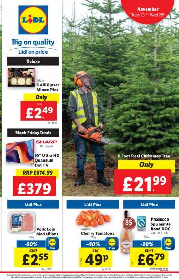 Lidl offer  - 23/11/2023 - 29/11/2023.