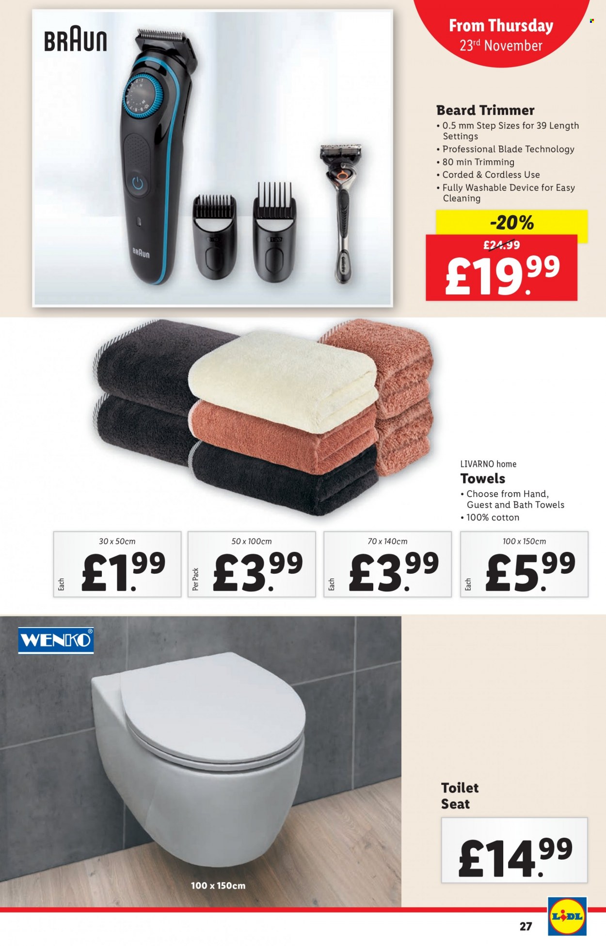 Lidl offer - 16/11/2023 - 16/11/2023. Page 27