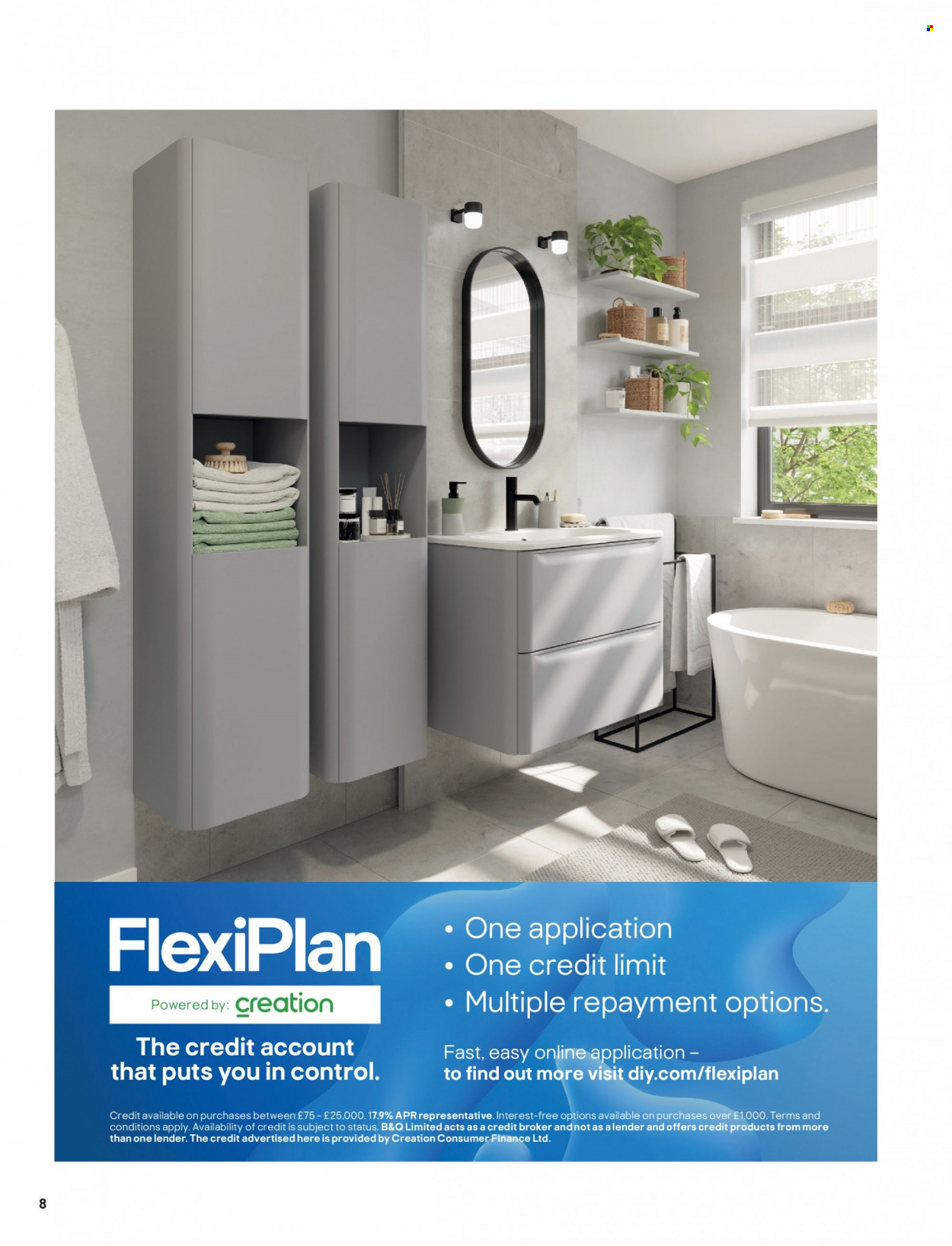 B&Q offer. Page 8