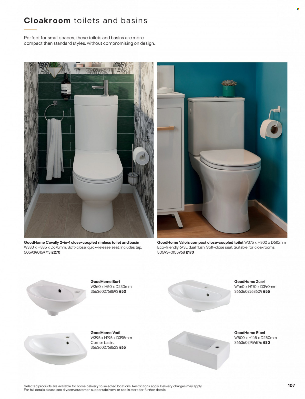 B&Q offer. Page 107