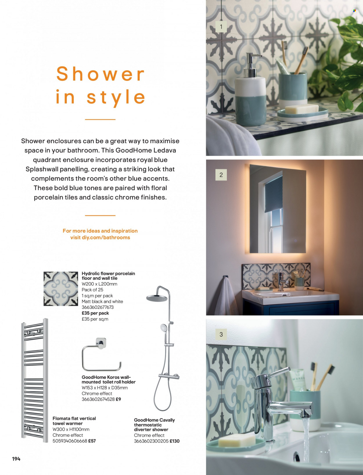 B&Q offer. Page 194
