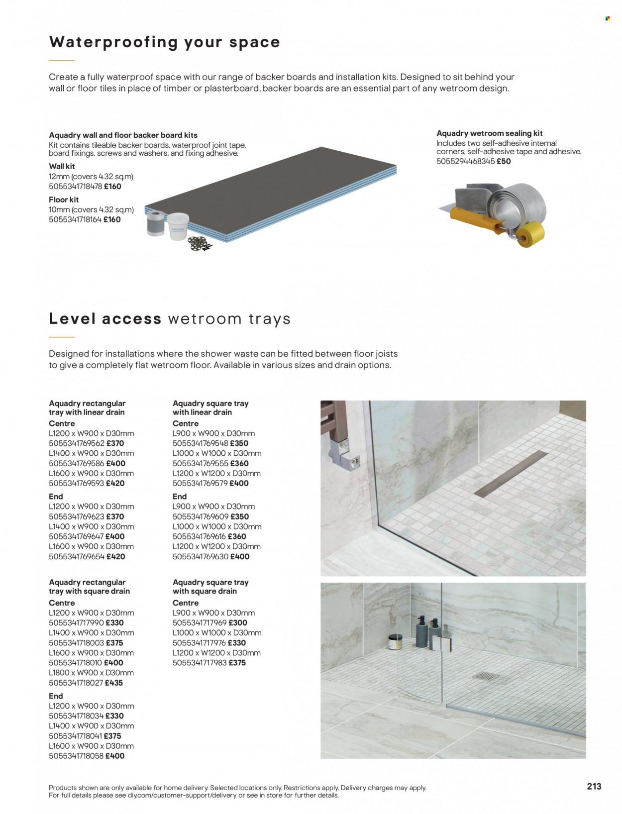 B&Q offer. Page 213